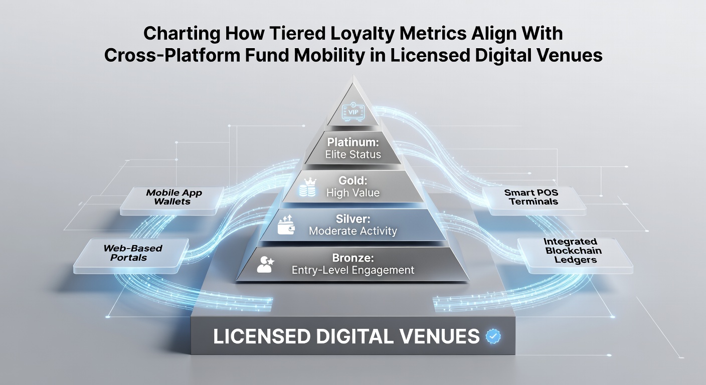 Detailed view of loyalty tier progression linked to fund mobility features across digital platforms
